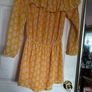 Michael Kors Ruffled Romper XS